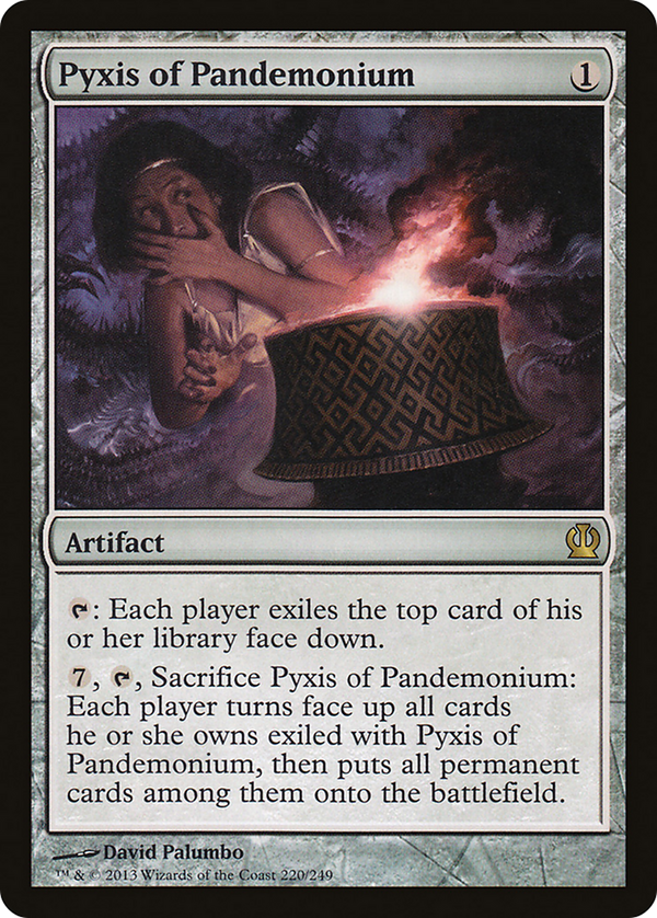 Pyxis of Pandemonium (THS-220) - Theros Foil