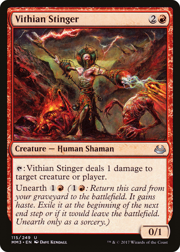 Vithian Stinger (MM3-115) - Modern Masters 2017 Foil
