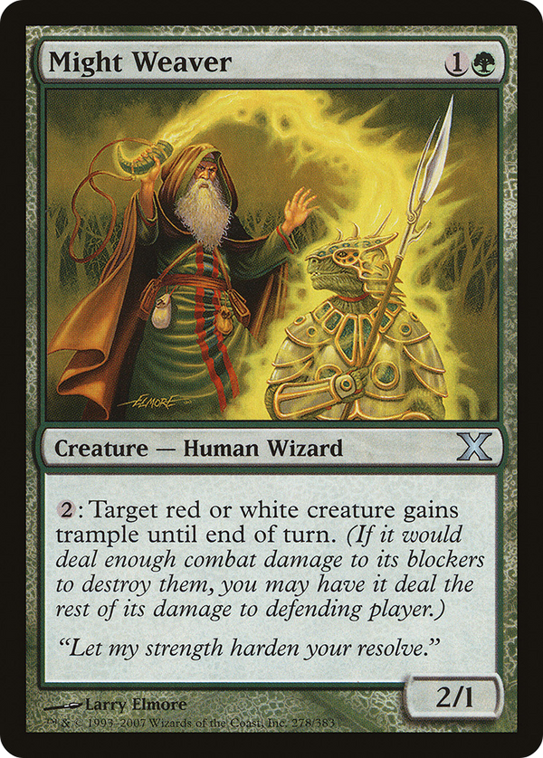 Might Weaver (10E-278) - Tenth Edition