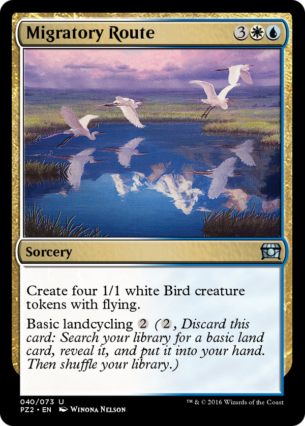Migratory Route (PZ2-040) - Treasure Chest Foil