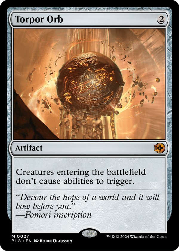 Torpor Orb (BIG-027) - The Big Score Foil