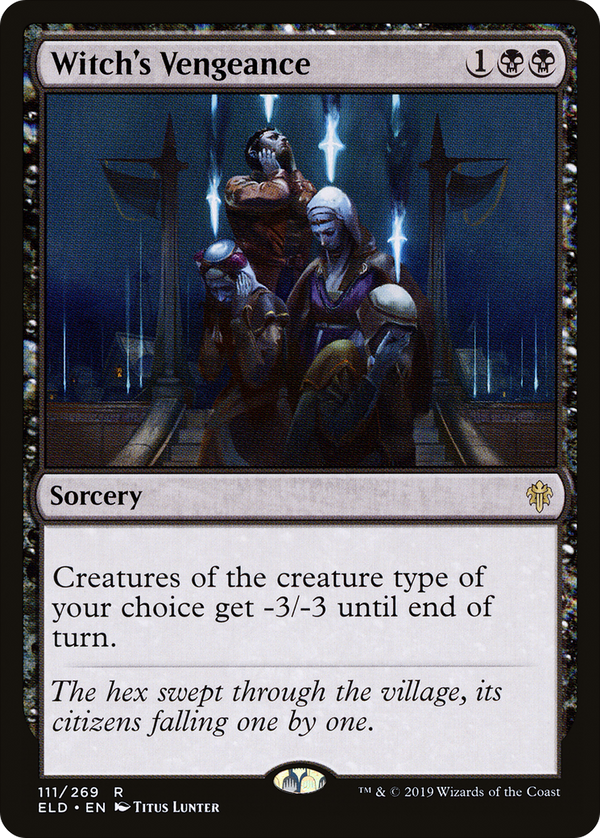 Witch's Vengeance (ELD-111) - Throne of Eldraine Foil