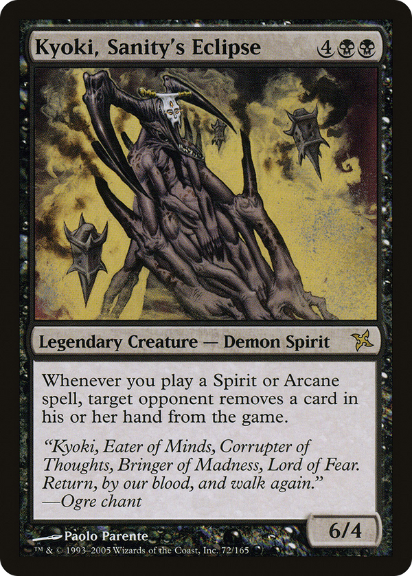 Kyoki, Sanity's Eclipse (BOK-072) - Betrayers of Kamigawa Foil