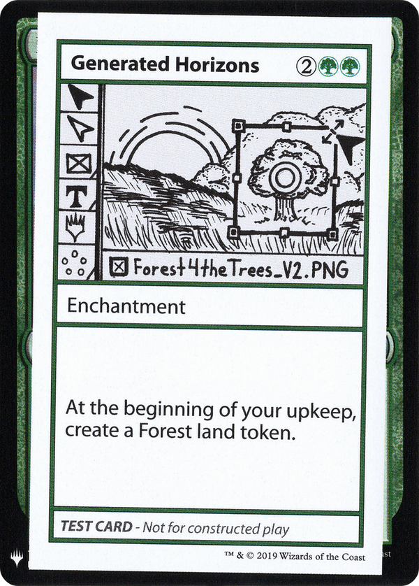 Generated Horizons (CMB1-) - Mystery Booster Playtest Cards 2019