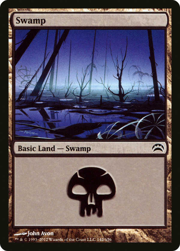 Swamp (142) (PC2-142) - Planechase 2012