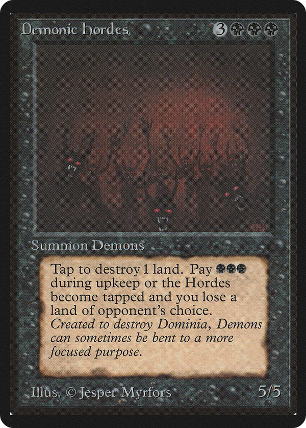 Demonic Hordes (LEB-) - Limited Edition Beta