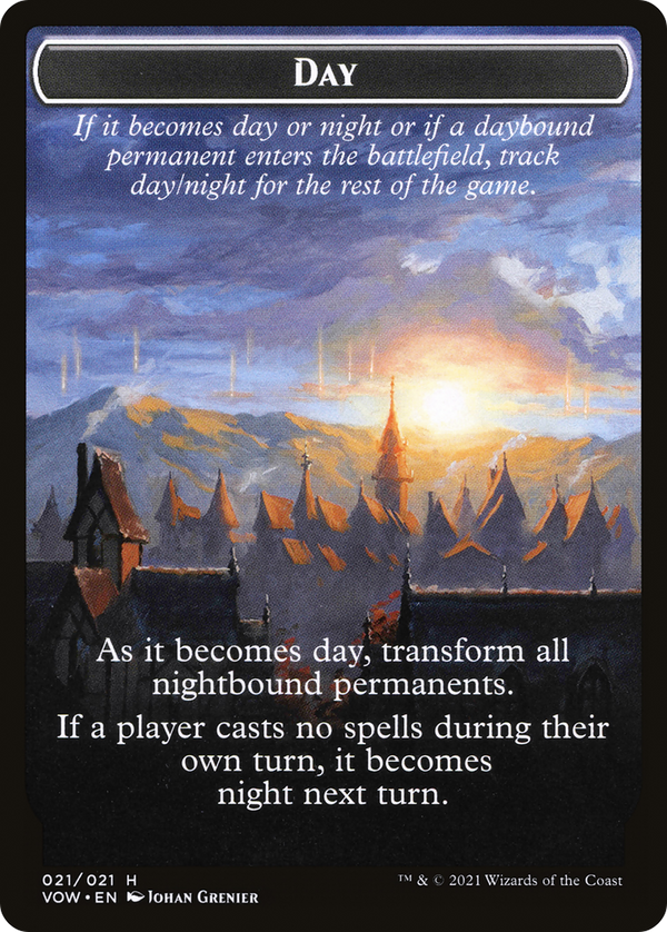 Day // Night (TVOW-021) - Innistrad: Crimson Vow Tokens