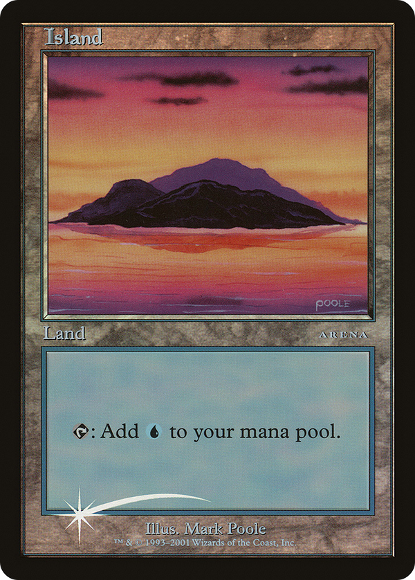 Island (2002) (ARENA-001) - Arena League 2002 Foil