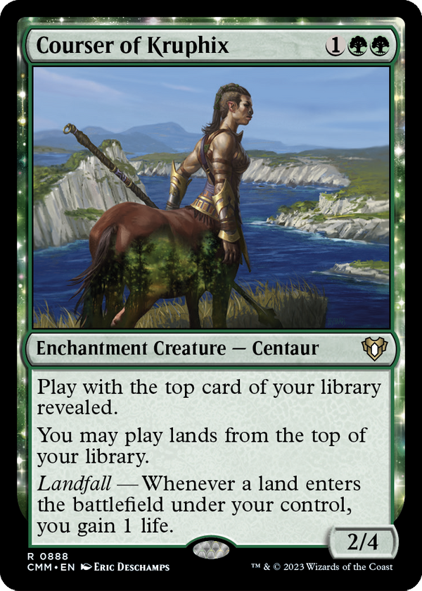 Courser of Kruphix (CMM-888) - Commander Masters: (enchantment)