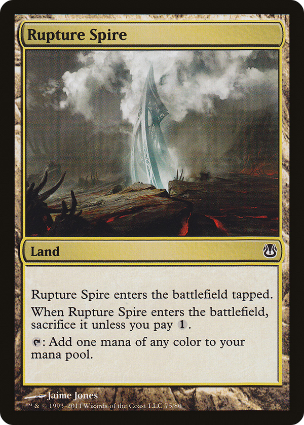 Rupture Spire (DDH-075) - Duel Decks: Ajani vs. Nicol Bolas