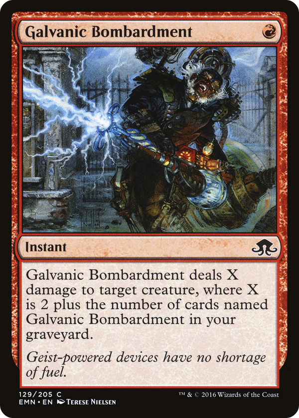 Galvanic Bombardment (EMN-129) - Eldritch Moon