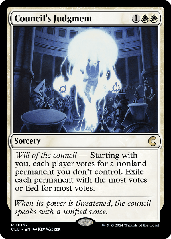 Council's Judgment (CLU-057) - Ravnica: Clue Edition