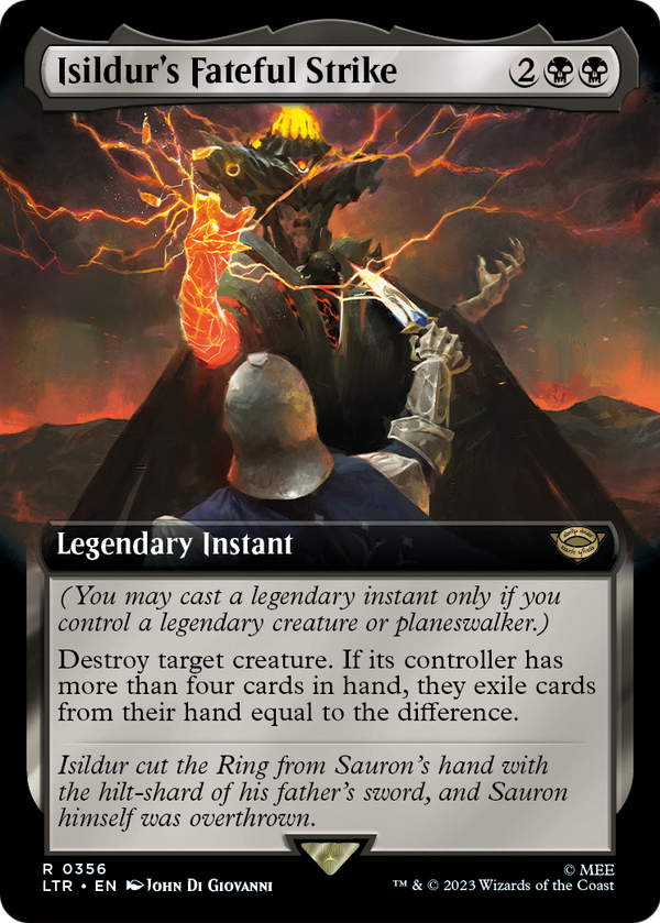 Isildur's Fateful Strike (Extended Art) (LTR-356) - The Lord of the Rings: Tales of Middle-earth: (Extended Art)