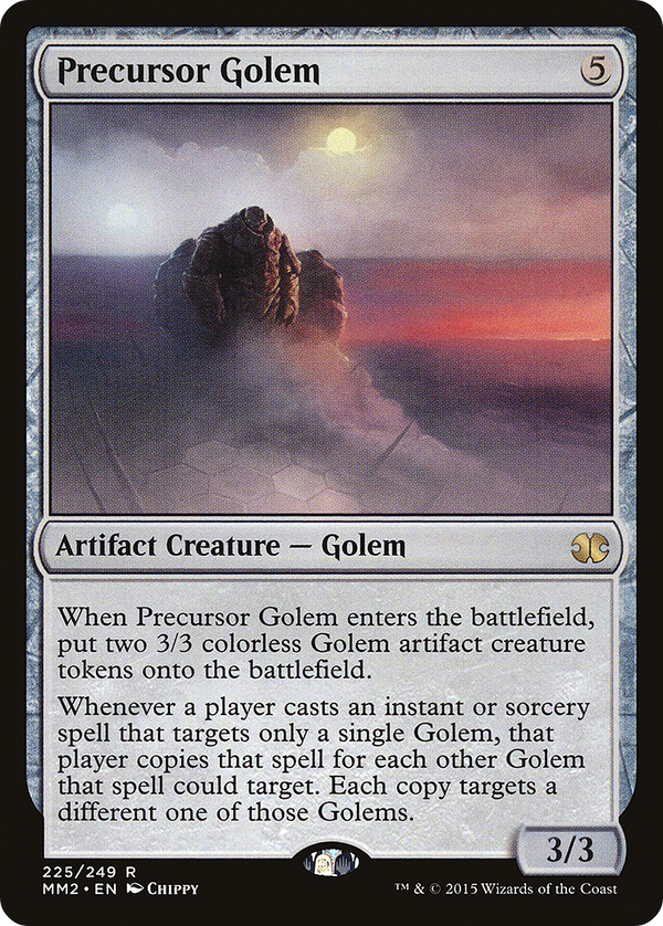 Precursor Golem (MM2-225) - Modern Masters 2015 Foil