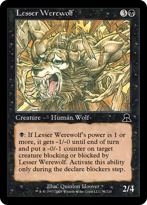 Lesser Werewolf (ME3-071) - Masters Edition III