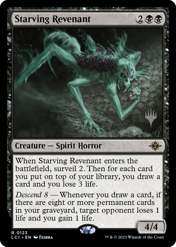 Starving Revenant (PPLCI-123) - The Lost Caverns of Ixalan Promos