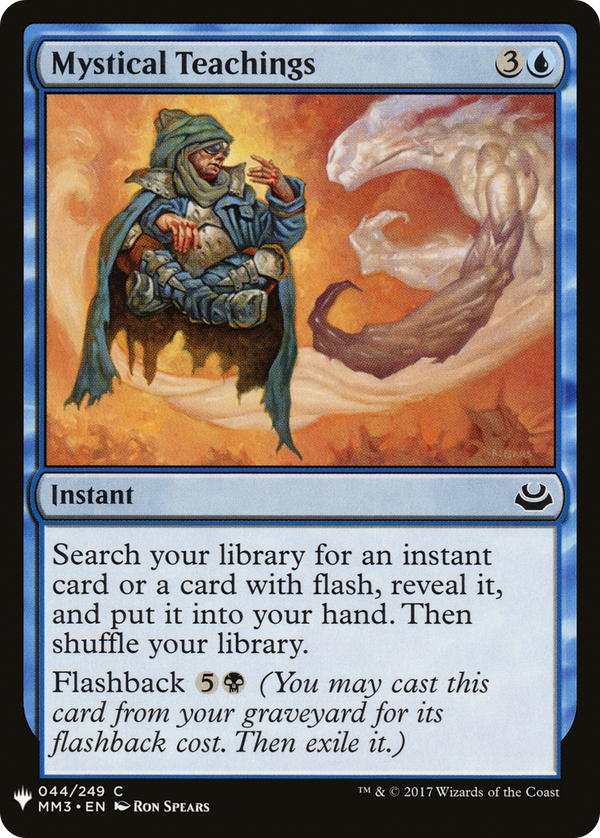 Mystical Teachings (LIST-MM3-44) - The List