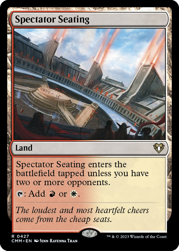 Spectator Seating (CMM-427) - Commander Masters