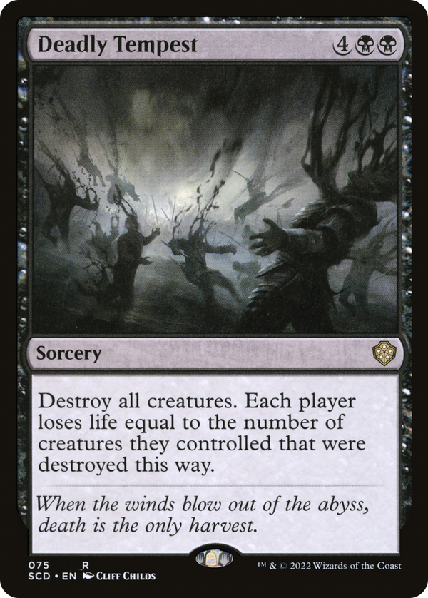 Deadly Tempest (SCD-075) - Starter Commander Decks