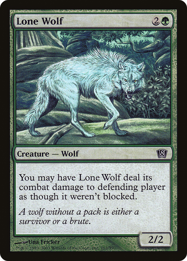 Lone Wolf (8ED-262) - 8th Edition