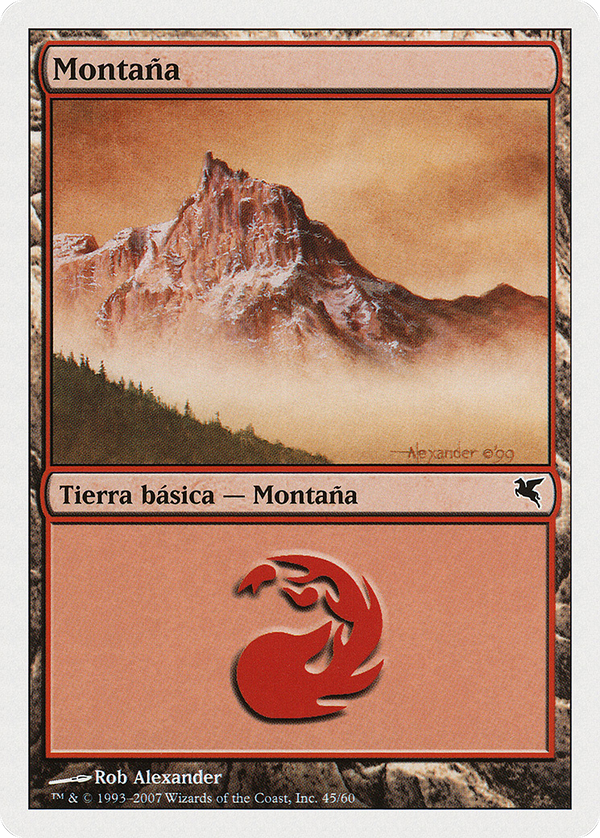 Mountain (Italian) - "Montagna" (I45) (PSAL-I45) - Salvat 2005