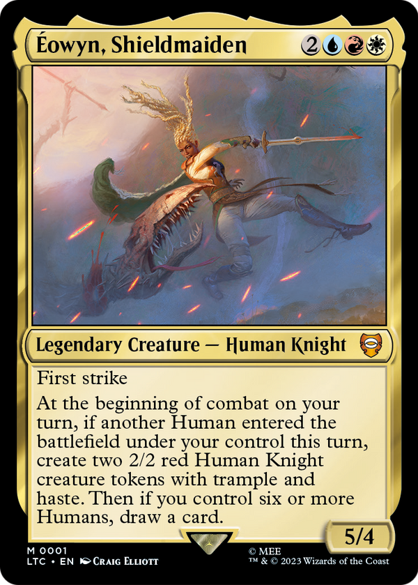 Eowyn, Shieldmaiden (LTC-001) - Tales of Middle-earth Commander