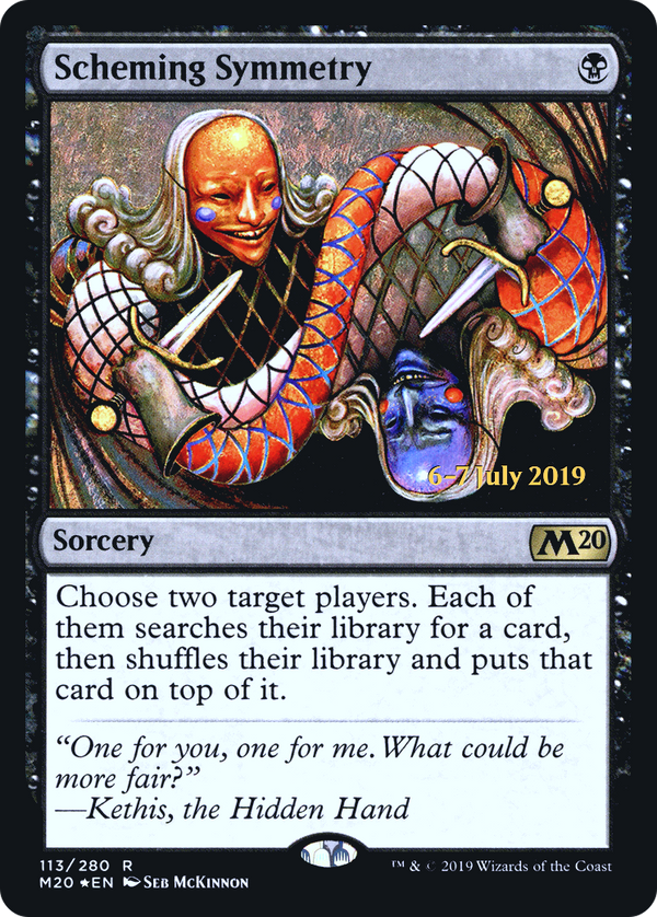 Scheming Symmetry (PRE-113S) - Core Set 2020 Promos Foil