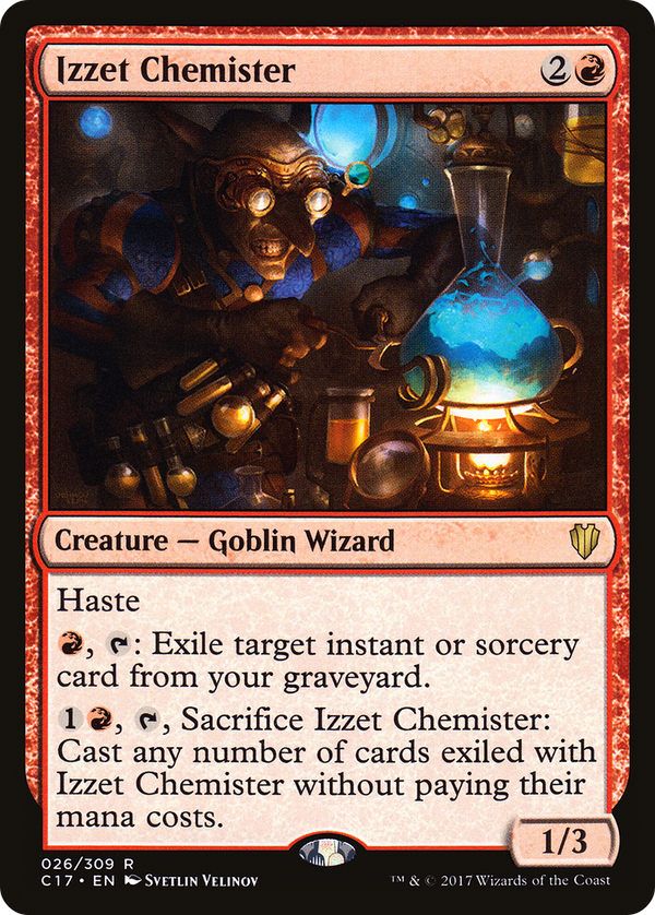 Izzet Chemister (C17-026) - Commander 2017