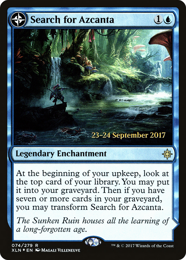 Search for Azcanta (PRE-74S) - Ixalan Promos: (compasslanddfc) Foil