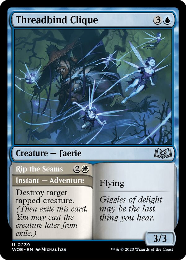 Threadbind Clique (WOE-239) - Wilds of Eldraine Foil