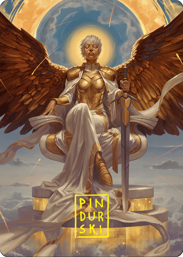 Herald of Eternal Dawn // Herald of Eternal Dawn (AFDN-027) - Foundations Art Series (Borderless)