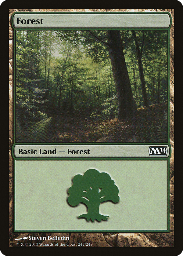 Forest (247) (M14-247) - Magic 2014