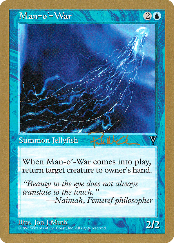Man-o'-War - 1997 Paul McCabe (VIS) (WCD-) - World Championship Decks 1997