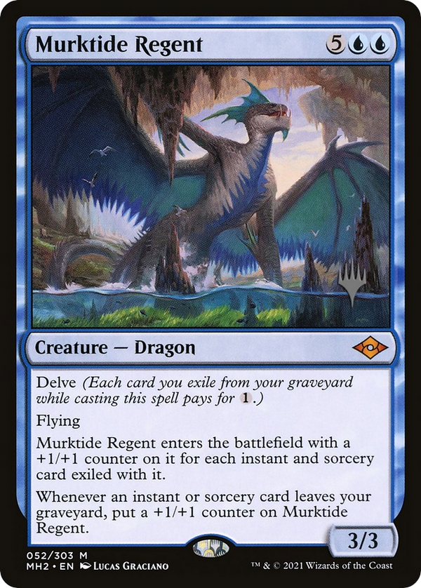 Murktide Regent (PPMKM-052) - Modern Horizons 2 Promos Foil