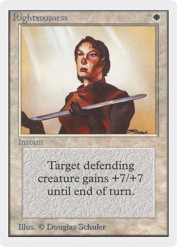 Righteousness (2ED-) - Unlimited Edition