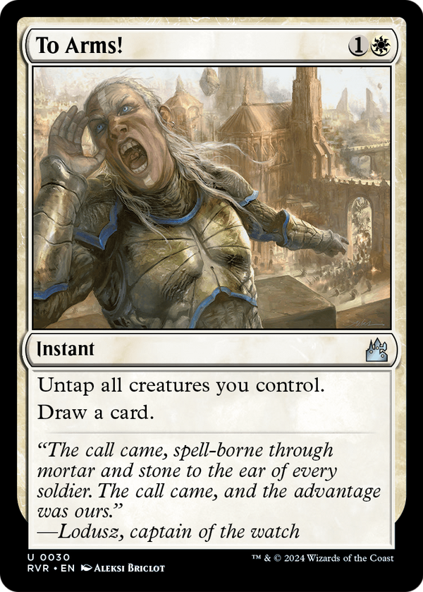 To Arms! (RVR-030) - Ravnica Remastered Foil