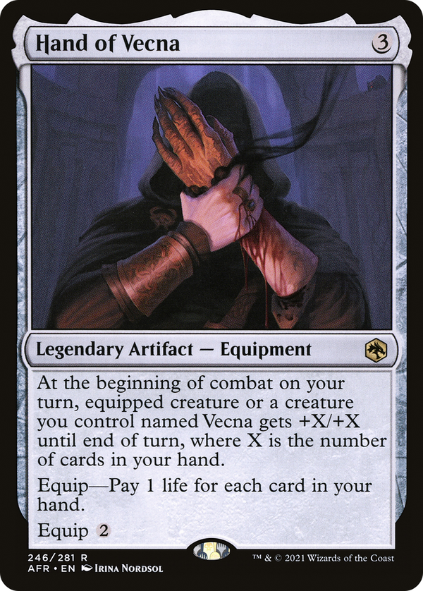 Hand of Vecna (AFR-246) - Adventures in the Forgotten Realms