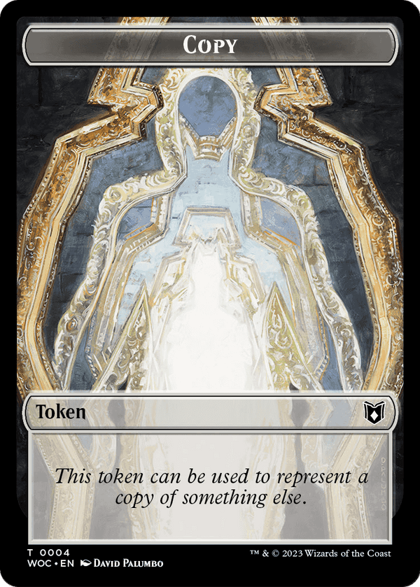 Copy (TWOC-004) - Wilds of Eldraine Commander Tokens