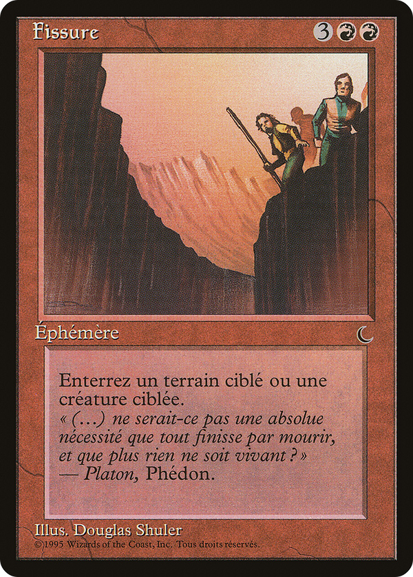 Fissure (French) (REN-) - Renaissance