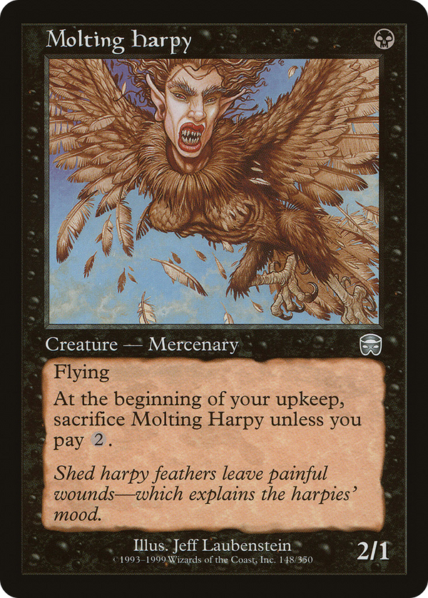 Molting Harpy (MMQ-148) - Mercadian Masques Foil