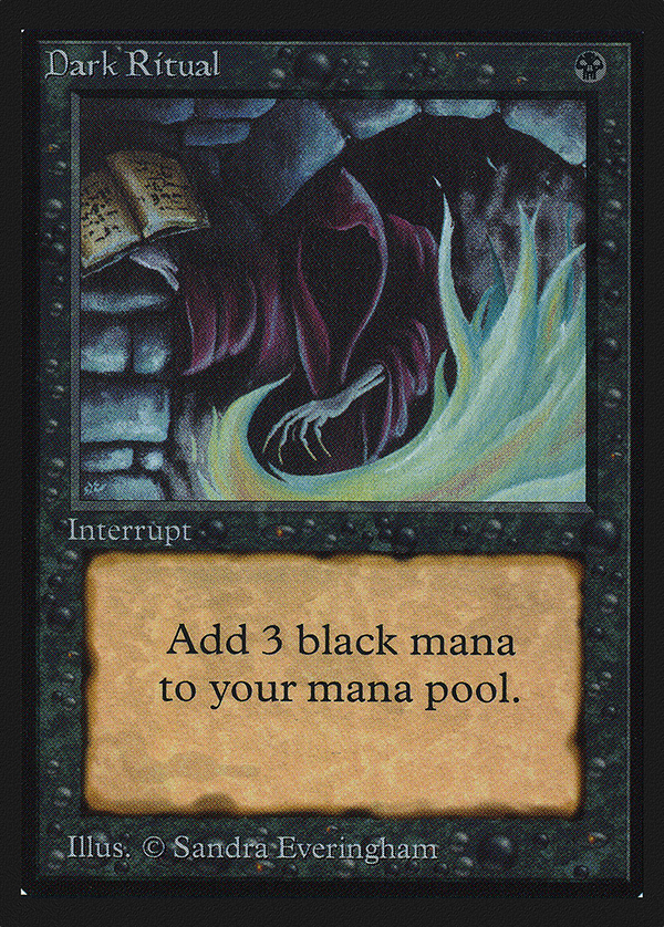 Dark Ritual (IE) (IED-) - Intl. Collectors' Edition