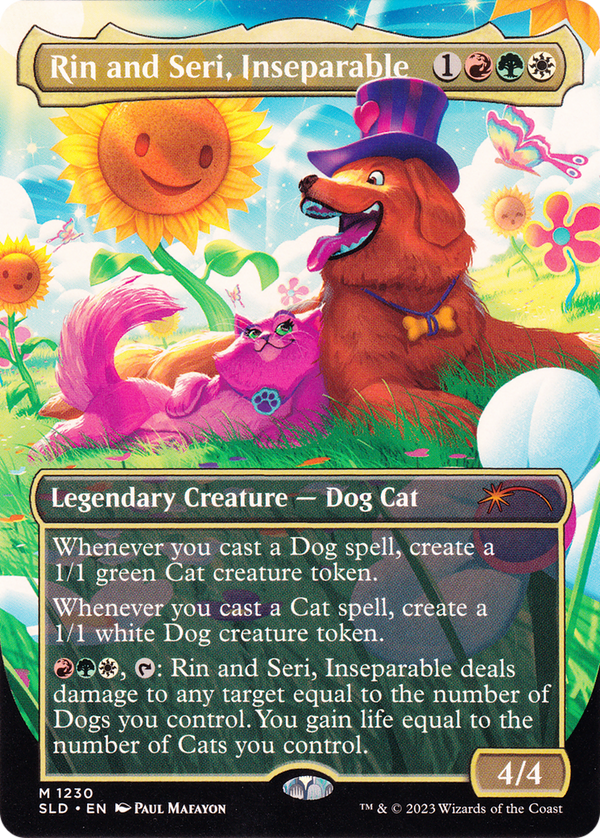 Rin and Seri, Inseparable (1230) (SLD-1230) - Secret Lair Drop (Borderless)