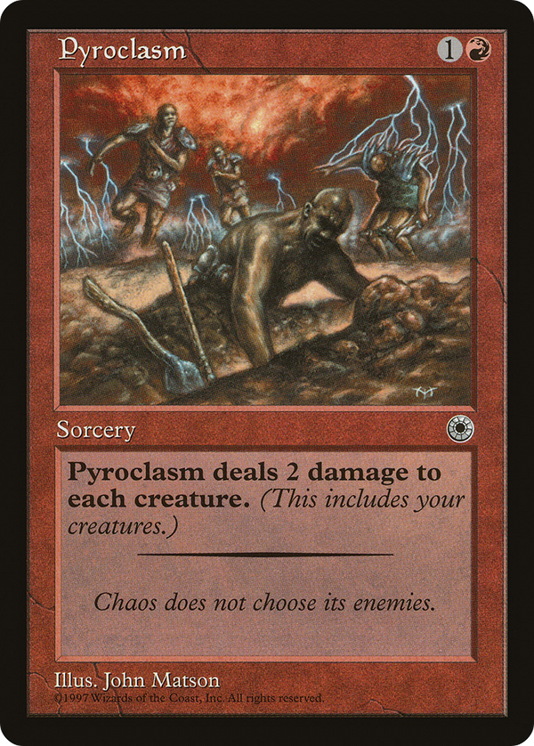 Pyroclasm (POR-) - Portal
