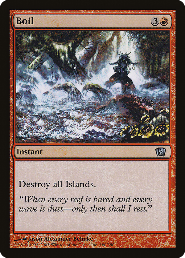Boil (8ED-180) - 8th Edition Foil