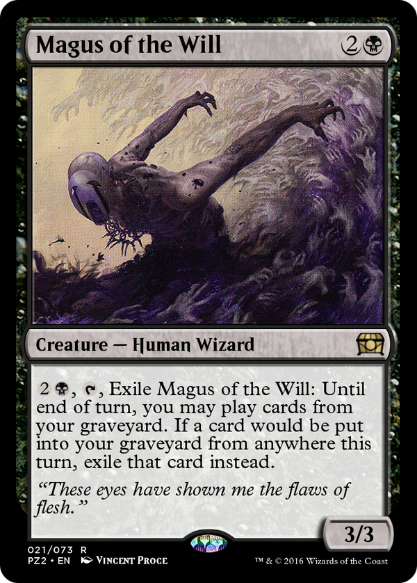 Magus of the Will (PZ2-021) - Treasure Chest Foil