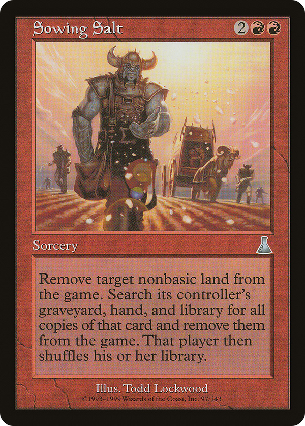 Sowing Salt (UDS-097) - Urza's Destiny