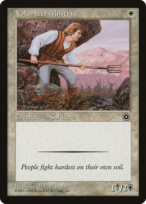 Volunteer Militia (P02-) - Portal Second Age