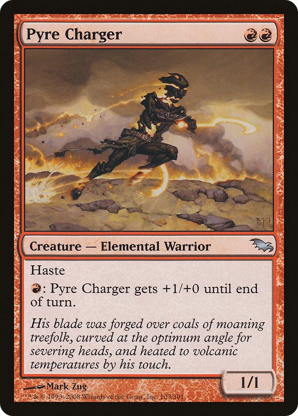 Pyre Charger (SHM-103) - Shadowmoor Foil