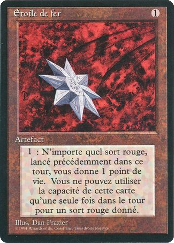 Iron Star (FBB-) - Foreign Black Border