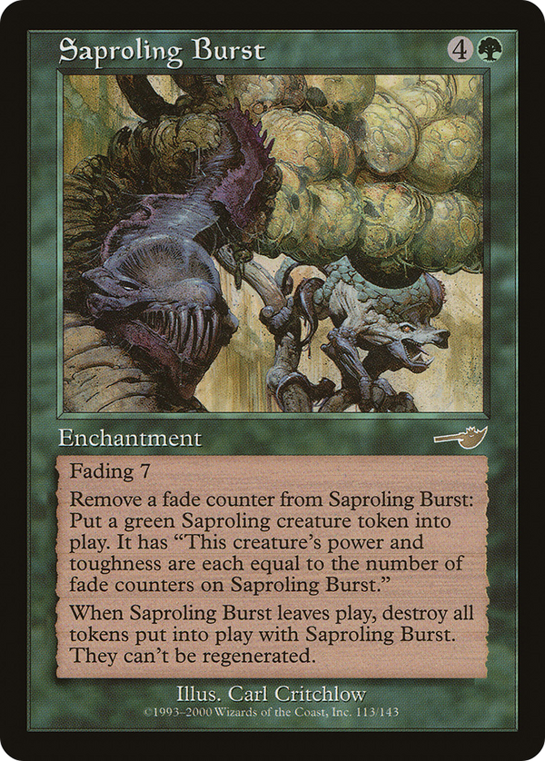 Saproling Burst (NMS-113) - Nemesis